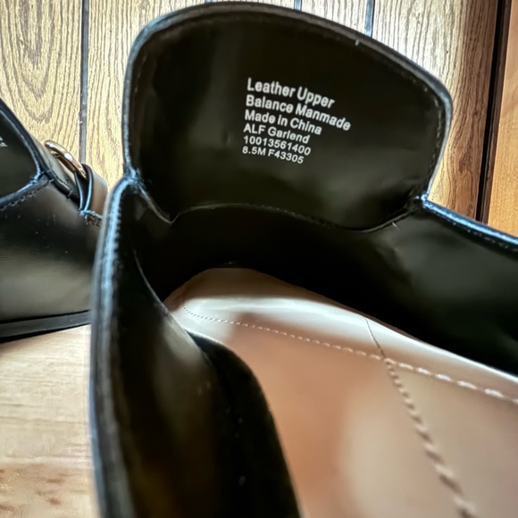 New in box Alfani Garlend Black LE women mule slip on loafers size 8.5 - Picture 5 of 5